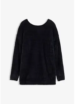 Lange trui van zacht verengaren, bonprix