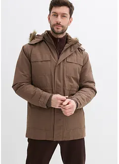 Lange gewatteerde parka, bonprix