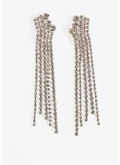 Oorstekers met steentjes van glaskristal, bonprix