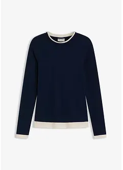 Longsleeve in een katoenmix, bonprix