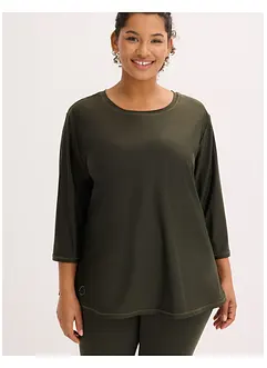 Ultrasoft outdoor shirt met ¾ mouwen, sneldrogend, bonprix