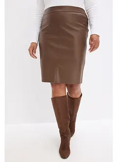 Imitatieleren kokerrok, bonprix