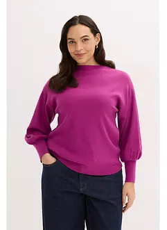 Oversized trui in een viscosemix, bonprix