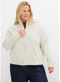 Sweatvest van biologisch katoen, bonprix