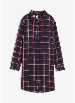 Nachthemd van zacht flanel met knoopsluiting, bonprix