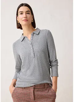 Poloshirt met wol, bonprix