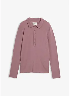 Poloshirt met wol, bonprix