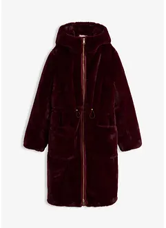 Lange teddy jas, bonprix