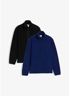 Fleece vest (set van 2), bonprix