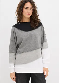 Sweater in een zachte katoenmix, bonprix