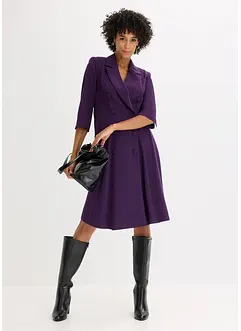 Blazerjurk met uitlopende rok, bonprix