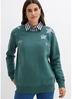 Sweater in een biologische katoenmix, bonprix