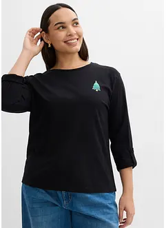 Longsleeve van biologisch katoen, bonprix