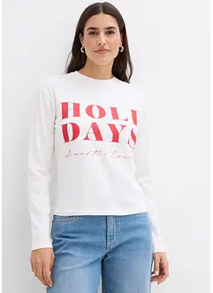 Longsleeve van een biologische katoenmix, bonprix