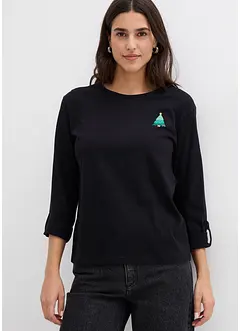 Longsleeve van biologisch katoen, bonprix