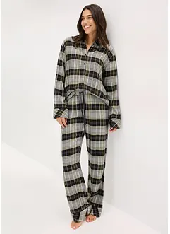 Flanellen Pyjama, bonprix