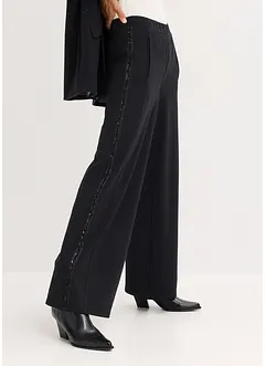 Instapbroek van Punto di Roma met glittersteentjes, bonprix