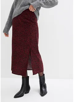 Midi rok van soepele viscose, bonprix