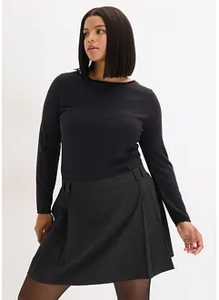 Fijngebreide trui in een soepele viscosemix, bonprix