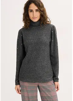 Longsleeve van een soepele viscosemix, bonprix