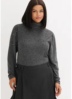 Longsleeve van een soepele viscosemix, bonprix