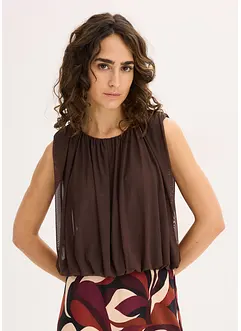 Shirt van fijn mesh, bonprix