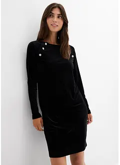 2-in-1 feestelijke zwangerschaps- en voedingsjurk van zacht fluweel, bonprix