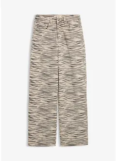 Twill broek van elastische katoenmix, bonprix