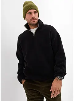 Teddy fleece trui, bonprix