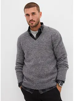 Makkelijk te onderhouden grof gebreide trui, bonprix