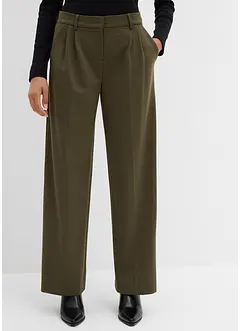 Bandplooibroek van een viscosemix, bonprix