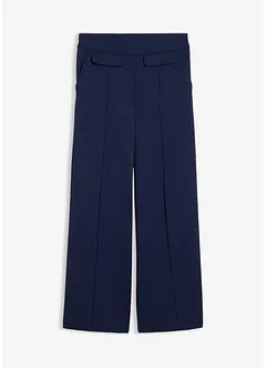 Bootcut broek in een licht glanzende viscosemix, bonprix