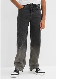 Loose fit jeans met kleurverloop, straight, bonprix