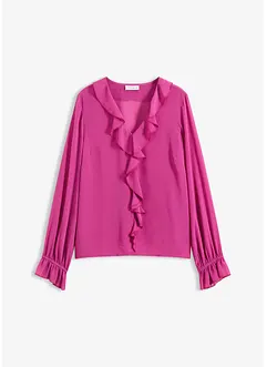 Blouse met volants, bonprix