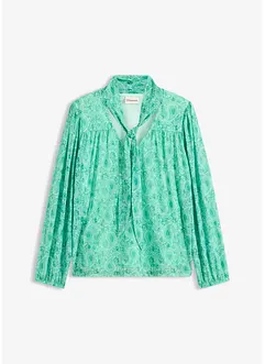 Longsleeve van elegant mesh, bonprix