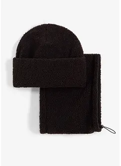 Sjaal en muts (2-dlg. set), bonprix