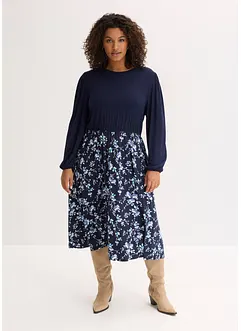 Jersey jurk in een viscosemix, bonprix