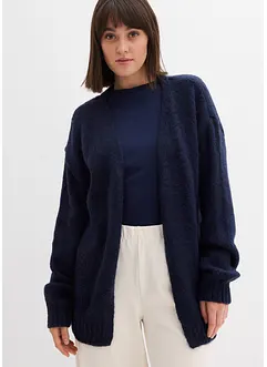 Oversized grof gebreid vest, bonprix