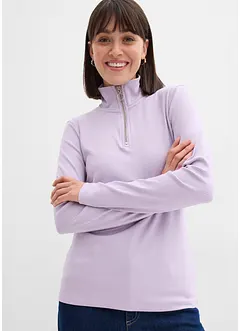 Geribd shirt in een zachte viscosemix, bonprix