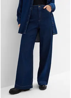 Loose fit straight jeans, high waist, bonprix