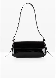 Handtas in laklook, bonprix