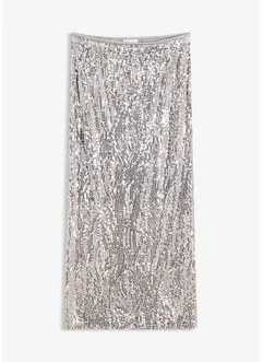 Midirok met pailletten, bonprix
