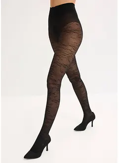 Panty met bloemmotief, bonprix