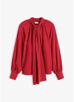 Blouse met strik, bonprix