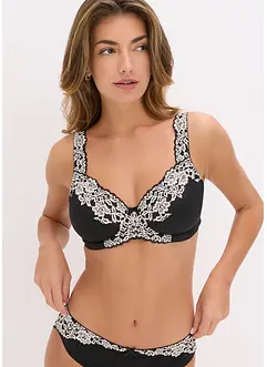 Beugel bh met gewatteerde schouderbandjes (set van 2), bonprix