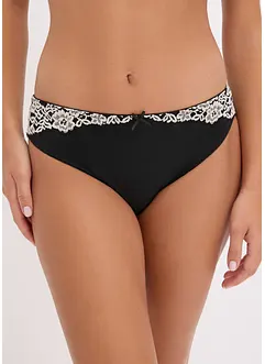 Slip met sierlijk kant (set van 2), bonprix