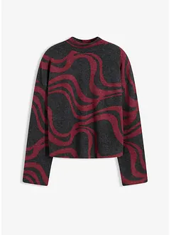 Zacht, geribd shirt, bonprix