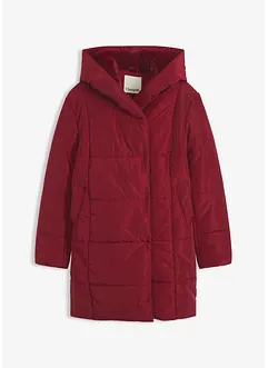 Gewatteerde jas met imitatiebont, bonprix