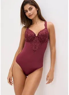 Stringbody met gewatteerde schouderbandjes, bonprix