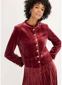 Fluwelen jas, bonprix